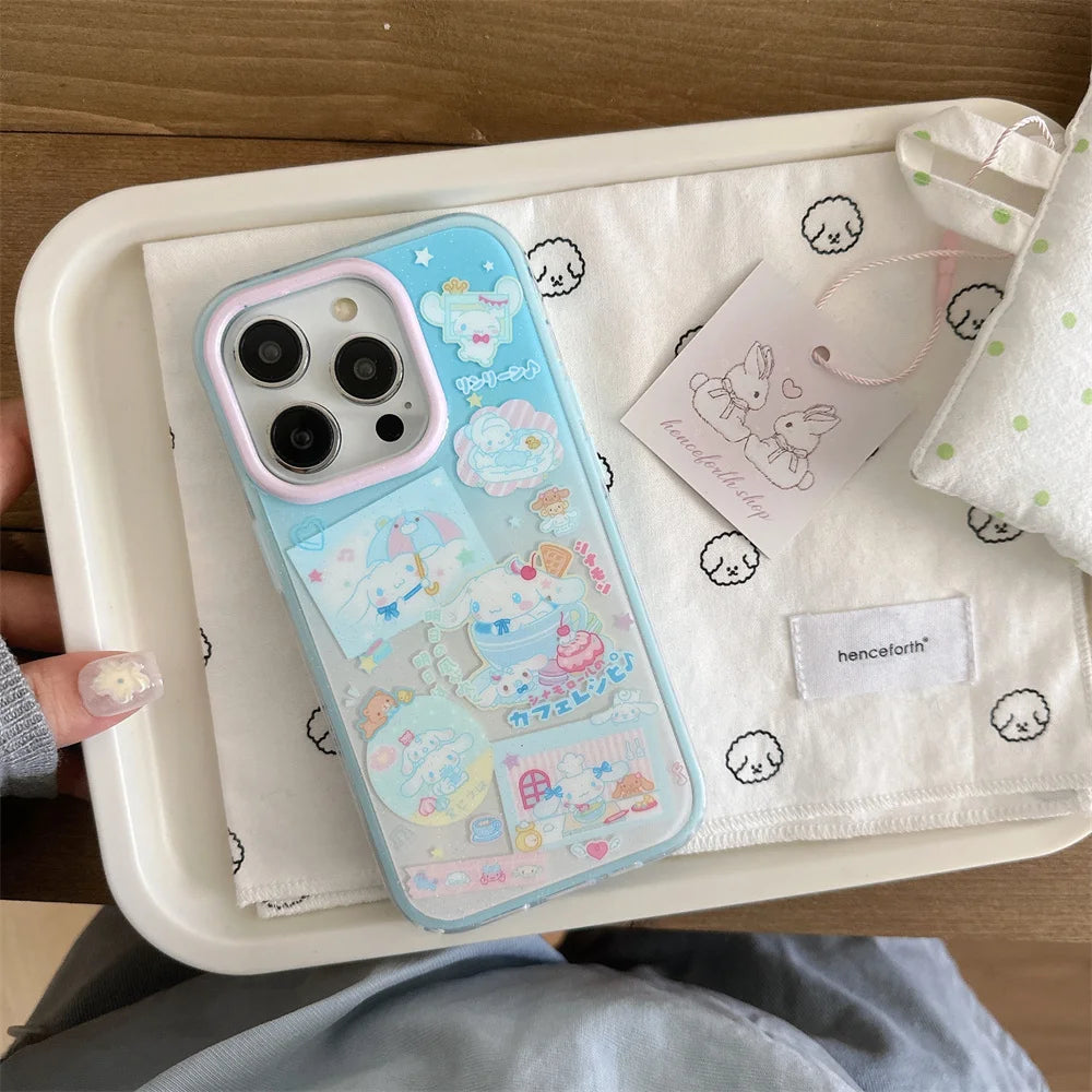 Cinnamoroll iPhone Case – Cute Gradient Shockproof Cover