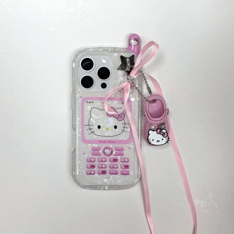 Hello Kitty iPhone Case – Bow & Ribbon Cartoon Shell Cover
