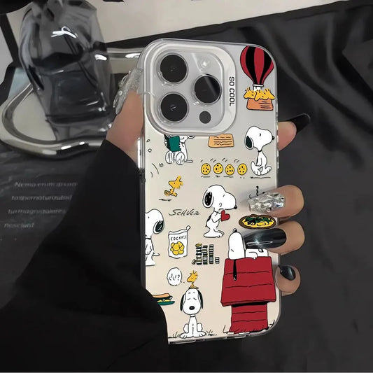 Snoopy iPhone Case – Y2K Shockproof Bumper Cover