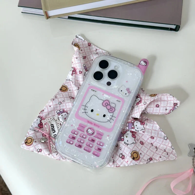 Hello Kitty iPhone Case – Bow & Ribbon Cartoon Shell Cover