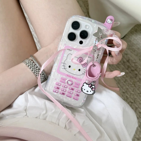 Hello Kitty iPhone Case – Bow & Ribbon Cartoon Shell Cover