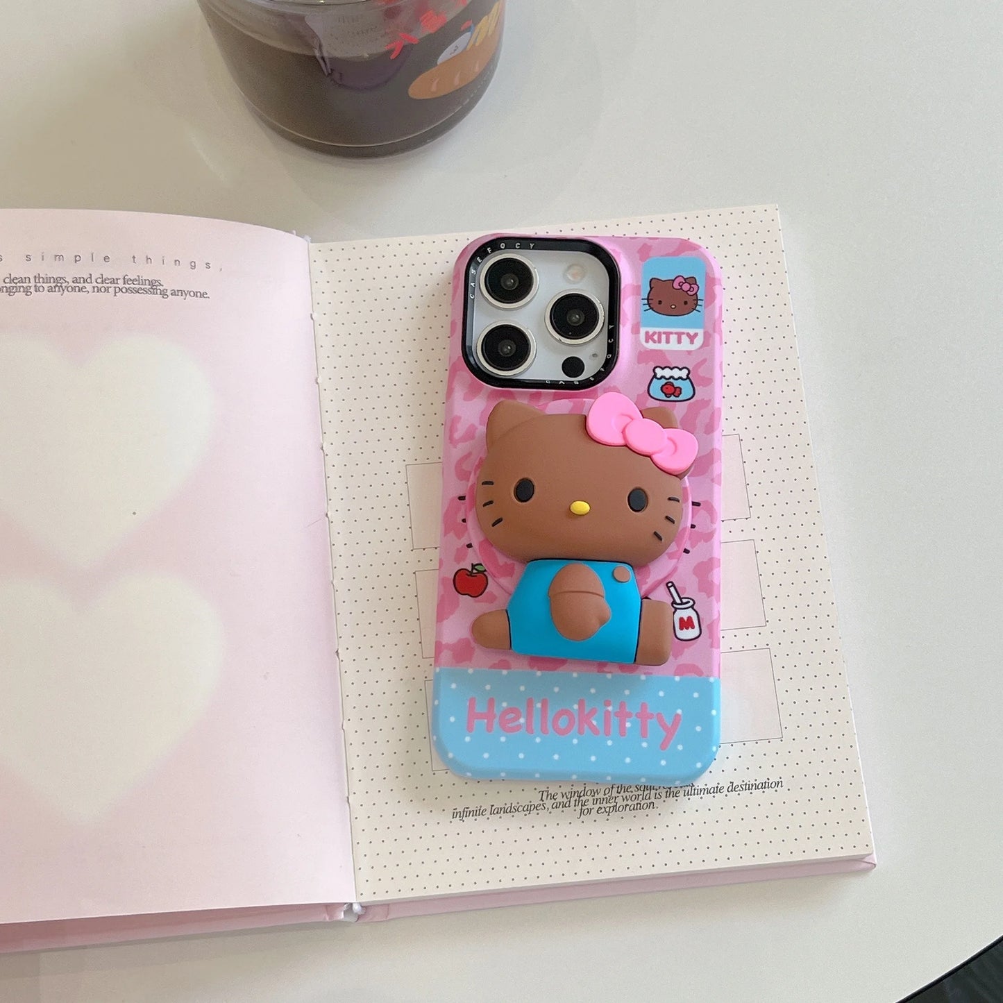 Hello Kitty iPhone Case – Cute Magnetic Stand Protective Cover