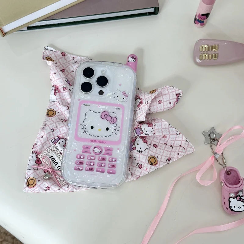 Hello Kitty iPhone Case – Bow & Ribbon Cartoon Shell Cover