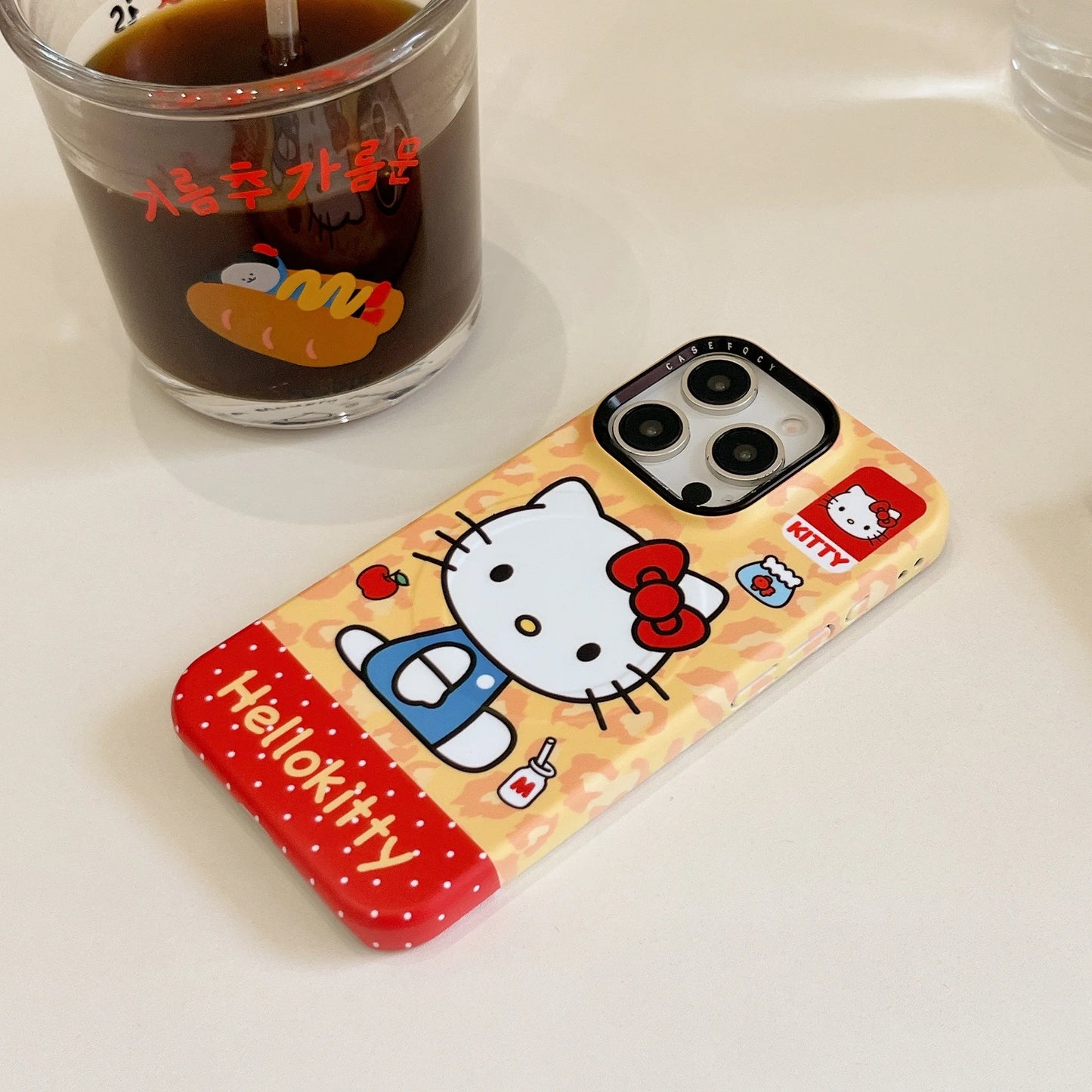 Hello Kitty iPhone Case – Cute Magnetic Stand Protective Cover